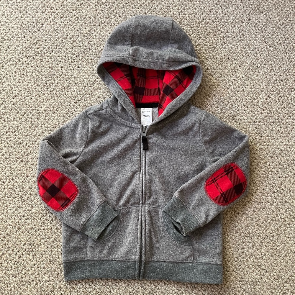 Carter’s Fleece Hoodie, 24 months